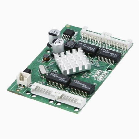 Mini 4 portos Gigabit Ethernet switch modul